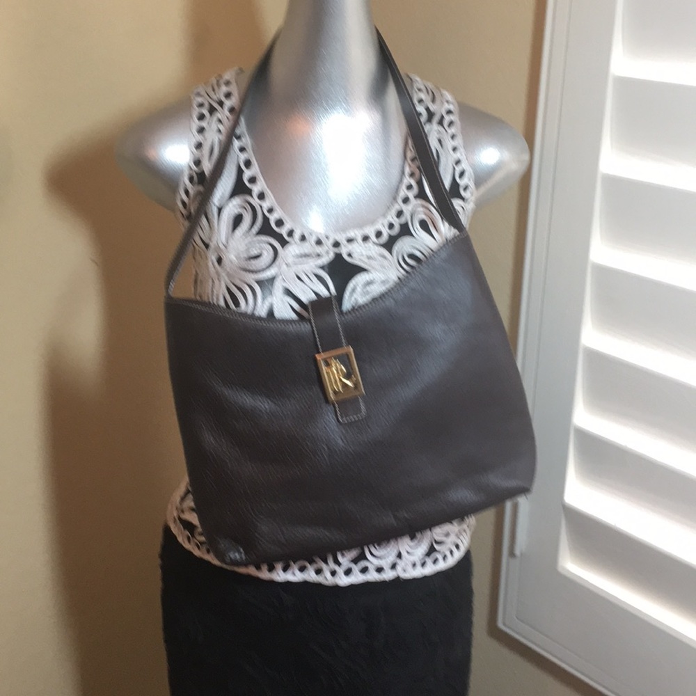 👜 Ralph Lauren leather purse ❤️